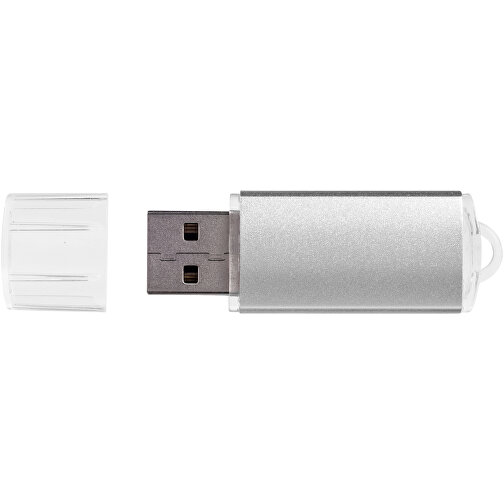 Silicon Valley USB-Stick , silber MB , 32 GB , Kunststoff, Aluminium MB , 5,30cm x 1,70cm x 0,80cm (Länge x Höhe x Breite), Bild 8