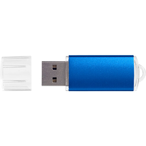 Silicon Valley USB-Stick , blau MB , 8 GB , Kunststoff, Aluminium MB , 5,30cm x 1,70cm x 0,80cm (Länge x Höhe x Breite), Bild 7