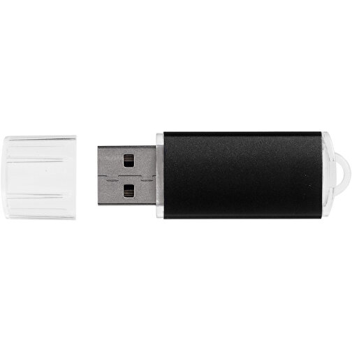 Silicon Valley USB-Stick , schwarz MB , 16 GB , Kunststoff, Aluminium MB , 5,30cm x 1,70cm x 0,80cm (Länge x Höhe x Breite), Bild 6