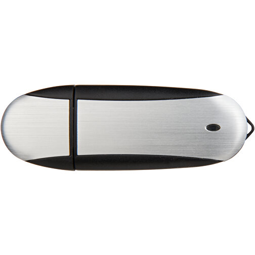 Memo USB-Stick , schwarz / silber MB , 32 GB , Kunststoff, Aluminium MB , 6,00cm x 2,40cm x 1,20cm (Länge x Höhe x Breite), Bild 10