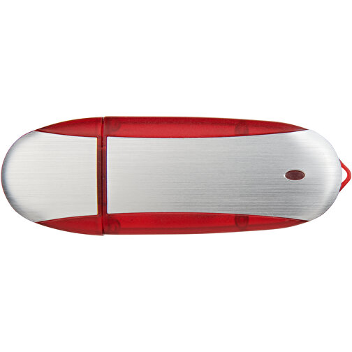 Memo USB-Stick , rot / silber MB , 32 GB , Kunststoff, Aluminium MB , 6,00cm x 2,40cm x 1,20cm (Länge x Höhe x Breite), Bild 10