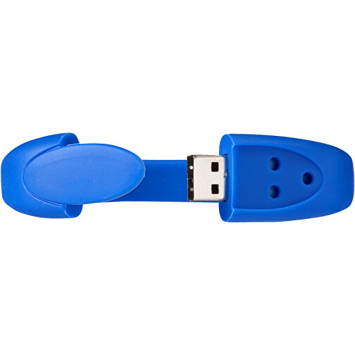 Bracelet USB-Stick , navy MB , 8 GB , Silikon Kunststoff MB , 24,40cm x 2,10cm x 1,10cm (Länge x Höhe x Breite), Bild 3