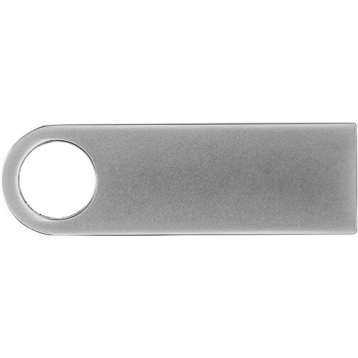 Compact USB-Stick , silber MB , 4 GB , Aluminium MB , 3,90cm x 1,20cm x 0,50cm (Länge x Höhe x Breite), Bild 3