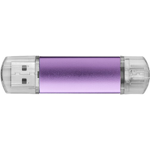 Silicon Valley On-the-Go USB-Stick , magenta MB , 32 GB , Aluminium MB , 6,90cm x 1,80cm x 0,70cm (Länge x Höhe x Breite), Bild 4