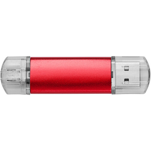 Silicon Valley On-the-Go USB-Stick , rot MB , 32 GB , Aluminium MB , 6,90cm x 1,80cm x 0,70cm (Länge x Höhe x Breite), Bild 7