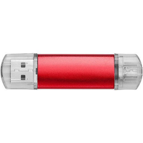 Silicon Valley On-the-Go USB-Stick , rot MB , 32 GB , Aluminium MB , 6,90cm x 1,80cm x 0,70cm (Länge x Höhe x Breite), Bild 8