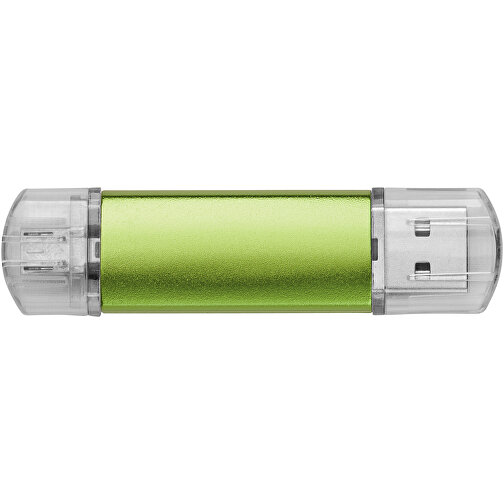 Silicon Valley On-the-Go USB-Stick , grün MB , 32 GB , Aluminium MB , 6,90cm x 1,80cm x 0,70cm (Länge x Höhe x Breite), Bild 7