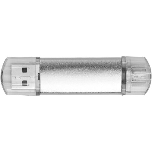 Silicon Valley On-the-Go USB-Stick , silber MB , 4 GB , Aluminium MB , 6,90cm x 1,80cm x 0,70cm (Länge x Höhe x Breite), Bild 8