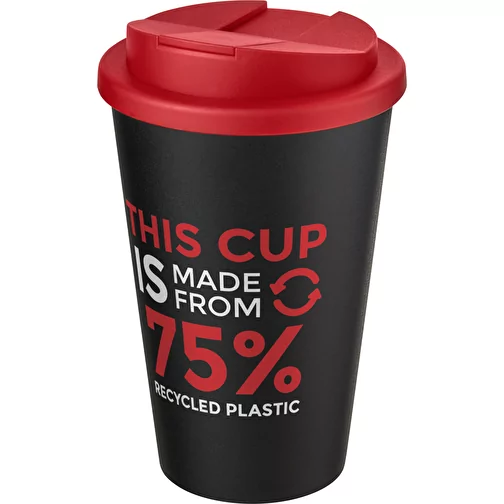 Gobelet Americano® Eco recyclé de 350 ml avec couvercle anti-déversement, Image 2
