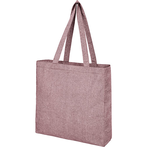 Pheebs poszerzana torba na zakupy z bawełny z recyclingu o gramaturze 210 g/m2, Obraz 1