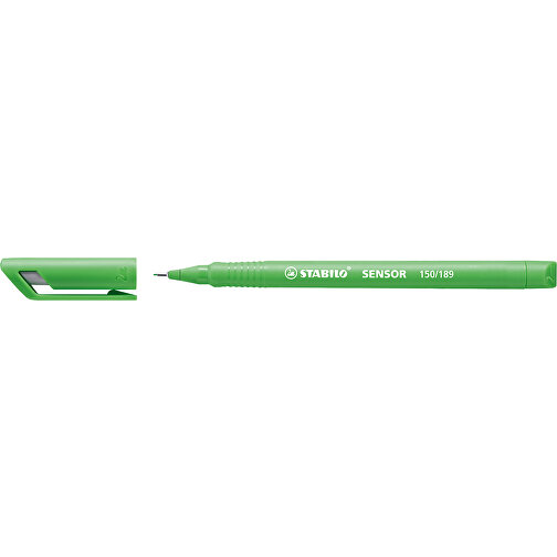 STABILO Sensor Colorful Tintenfeinschreiber , Stabilo, hellgrün, Kunststoff, 14,60cm x 1,50cm x 1,10cm (Länge x Höhe x Breite), Bild 1