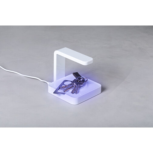 Ladegerät UV Sterilisator Lampe Blay , weiß, ABS-Material, 11,00cm x 11,00cm x 12,00cm (Länge x Höhe x Breite), Bild 6