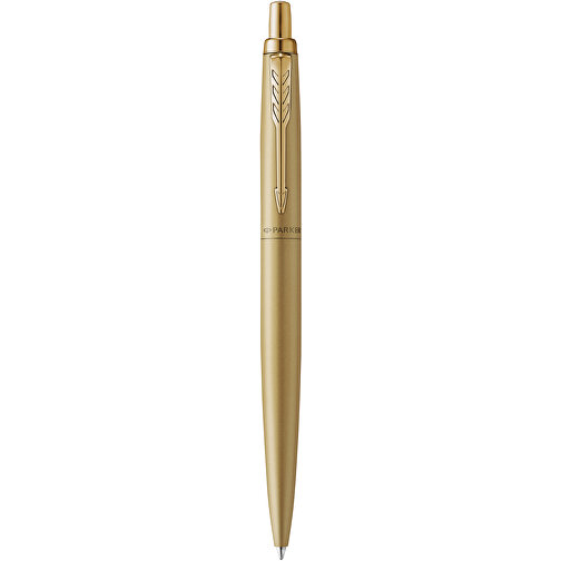Parker Jotter Einfarbiger XL Kugelschreiber , gold, Edelstahl, 13,90cm (Länge), Bild 1