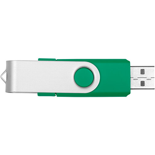 Rotate On-the-Go USB-Stick , grün MB , 4 GB , Kunststoff, Aluminium MB , 6,40cm x 1,90cm x 1,10cm (Länge x Höhe x Breite), Bild 9