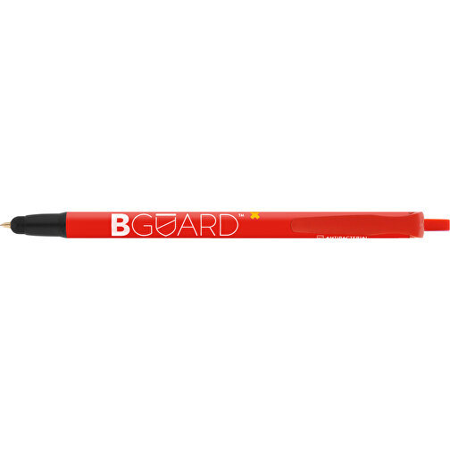 BIC® Clic Stic Stylus BGUARD™ Kugelschreiber , BiC, rot, Kunststoff, 14,00cm x 1,20cm (Länge x Breite), Bild 3