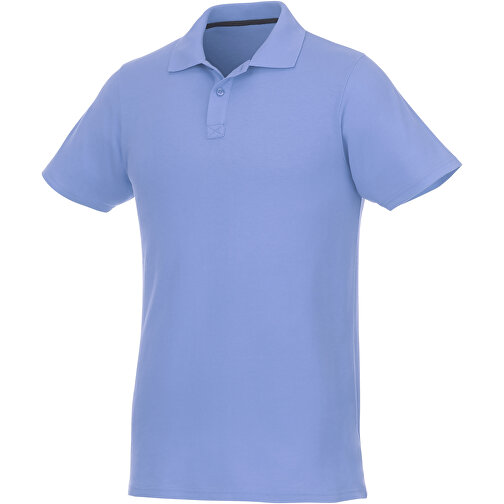 Helios Poloshirt Für Herren , hellblau, Piqué Strick 100% BCI Baumwolle, 180 g/m2, XXL, , Bild 1