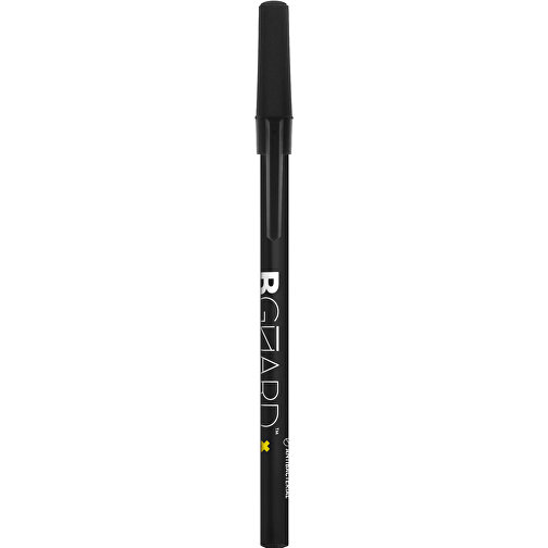 BIC® Round Stic® BGUARD™ Kugelschreiber , BiC, schwarz, Kunststoff, 1,20cm x 15,00cm (Länge x Breite), Bild 1