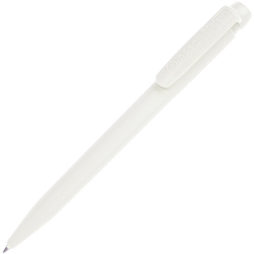 Kugelschreiber Ingeo TM Pen Hardcolour , weiss, PLA, 13,30cm (Länge), Bild 2