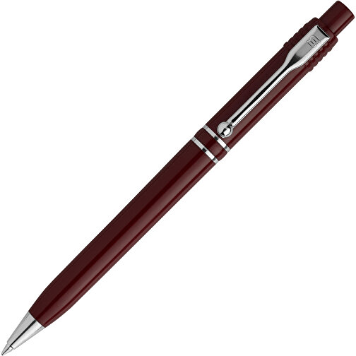 Kugelschreiber Raja Chrome Hardcolour , weinrot, ABS & Metall, 14,00cm (Länge), Bild 2