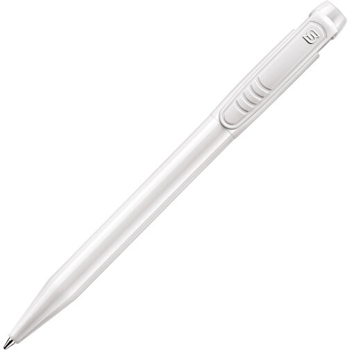 Kugelschreiber Pier Hardcolour , weiss, ABS, 13,60cm (Länge), Bild 2