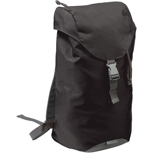 Sportbackpack XL , schwarz, PolJater, 25,00cm x 47,00cm x 18,00cm (Länge x Höhe x Breite), Bild 1