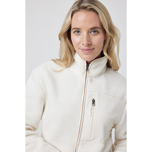 Iqoniq Diran Fleecejacke Aus Recyceltem Polyesterflor, Neutral , neutral, 100% recyceltes Polyester, S, 69,00cm x 2,50cm (Länge x Höhe), Bild 12