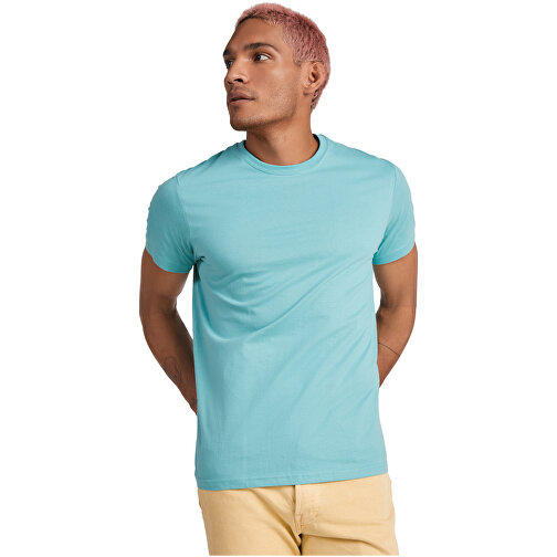 Stafford T-Shirt Für Herren , lila, Single jersey Strick 100% Baumwolle, 190 g/m2, 2XL, , Bild 4