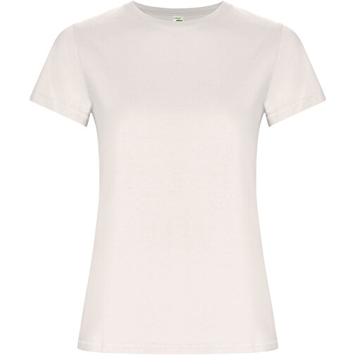 Golden T-Shirt Für Damen , vintage white, Single jersey Strick 100% Bio Baumwolle, 160 g/m2, M, , Bild 1