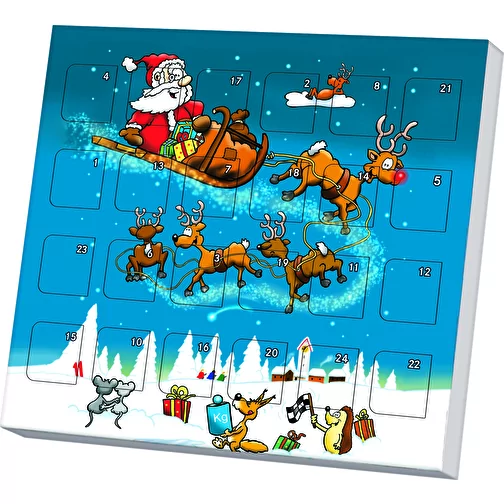 Calendrier de l\'Avent XS Brandt Boule croustillante au lait entier, Image 1