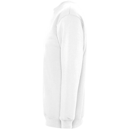 Sweatshirt - New Supreme , Sol´s, weiss, Mischgewebe Polyester/Baumwolle, S, 68,00cm x 51,00cm (Länge x Breite), Bild 3