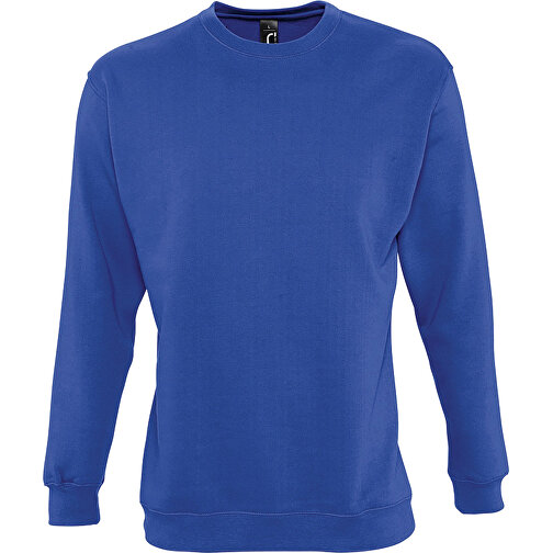 Sweatshirt - New Supreme , Sol´s, royal blue, Mischgewebe Polyester/Baumwolle, L, 70,00cm x 57,00cm (Länge x Breite), Bild 1