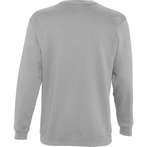 Sweatshirt - New Supreme , Sol´s, graue melange, Mischgewebe Polyester/Baumwolle, XXL, 72,00cm x 63,00cm (Länge x Breite), Bild 2