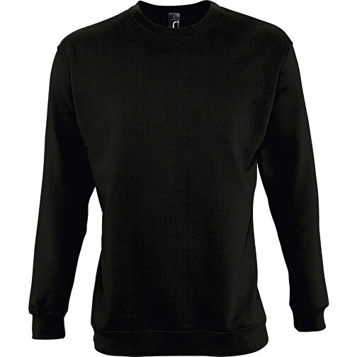 Sweatshirt - New Supreme , Sol´s, schwarz, Mischgewebe Polyester/Baumwolle, XL, 71,00cm x 60,00cm (Länge x Breite), Bild 1