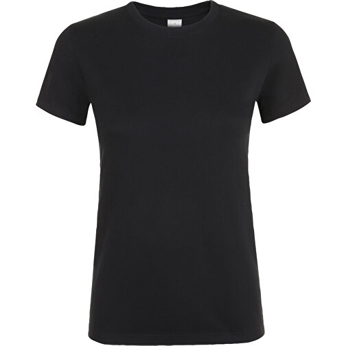 T-Shirt - Regent Women , Sol´s, tiefschwarz, Baumwolle, XXL, 69,00cm x 53,00cm (Länge x Breite), Bild 1