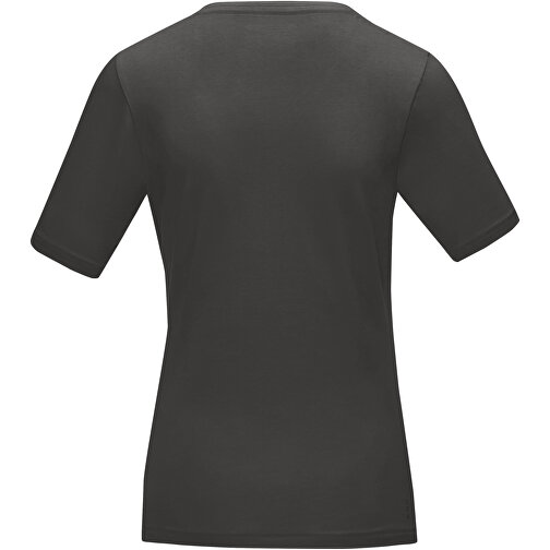 Kawartha T-Shirt Für Damen Mit V-Ausschnitt , Green Concept, storm grey, Single jersey Strick 95% Bio Baumwolle, 5% Elastan, 200 g/m2, L, , Bild 4