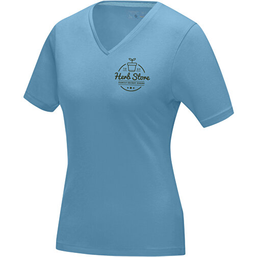 Kawartha kortermet økologisk t-skjorte for kvinner, Bilde 2