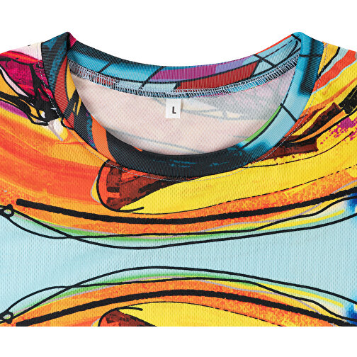 Regular T-Shirt Individuell - Vollflächiger Druck , weiss, Polyester, S, 68,00cm x 96,00cm (Länge x Breite), Bild 9