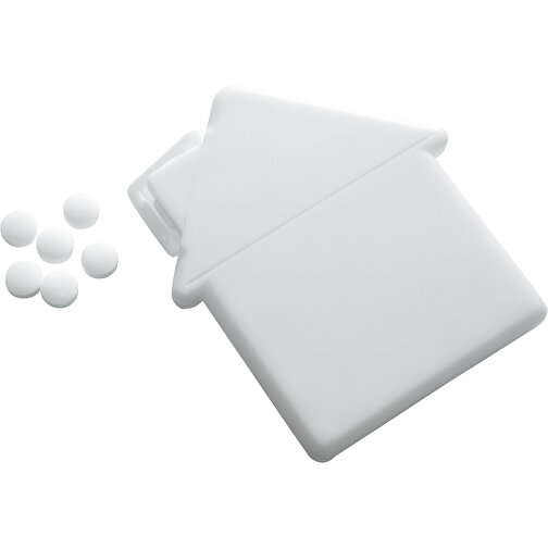 Bermonds , weiß, Kunststoff, 7,00cm x 0,70cm x 6,00cm (Länge x Höhe x Breite), Bild 1