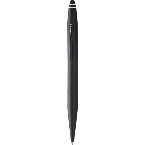 Kugelschreiber Pointer Tech 2 , schwarz, Metall, 13,50cm (Breite), Bild 1