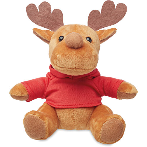 Rudolph , rot, Polyester, 15,50cm x 12,00cm (Länge x Breite), Bild 1