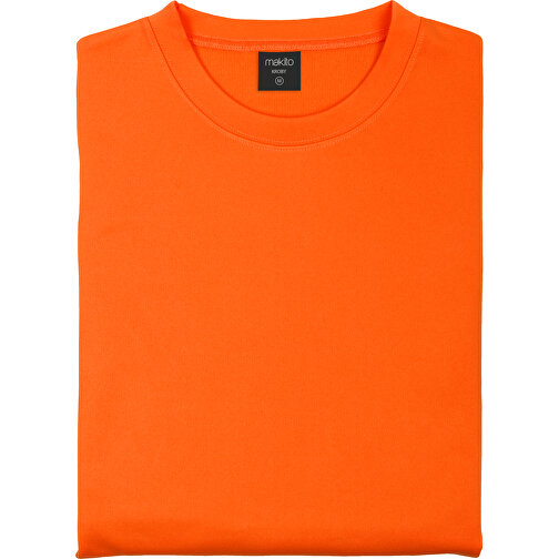 Erwachsene Technische Sweatshirt Kroby , orange, 100% Polyester 265 g/ m2, S, , Bild 1