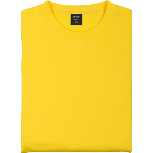 Erwachsene Technische Sweatshirt Kroby , gelb, 100% Polyester 265 g/ m2, XL, , Bild 1
