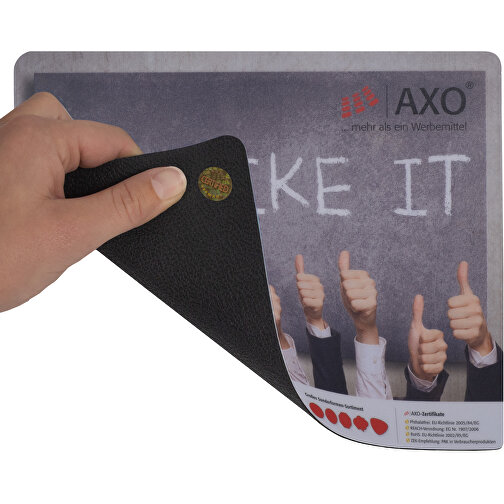 AXOPAD® AXOTop 600 betalningsmatta, 24 x 19,5 cm rektangulär, 1 mm tjockt, Bild 2