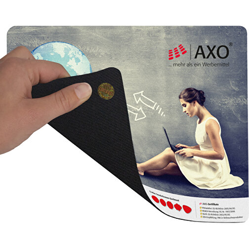 AXOPAD® AXOIdent 600 betalingsmatte, rektangulær, 29,7 x 21 cm, 1,4 mm tykk, Bilde 2