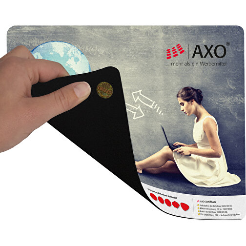 AXOPAD® AXOIdent 600 betalingsmatte, rektangulær, 29,7 x 21 cm, 2,3 mm tykk, Bilde 2