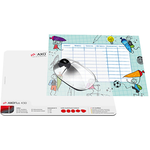 AXOPAD® Desk pad AXOPlus 530, 60 x 40 cm rettangolare, 2,6 mm di spessore, Immagine 1