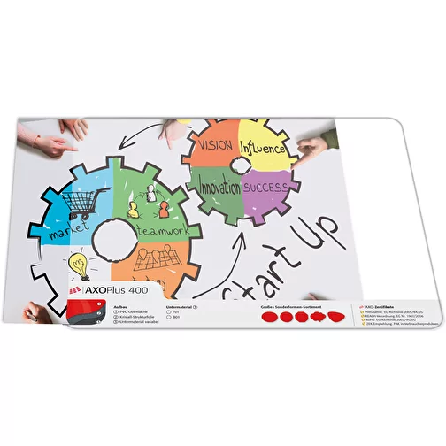 AXOPAD® Podklad na biurko AXOPlus 500, prostokatny, 60 x 42 cm, grubosc 1,75 mm, Obraz 1