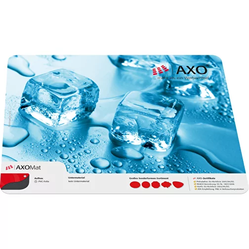 Sous-main AXOPAD® AXOMat 500, 42 x 29,7 cm rectangulaire, épaisseur 1,0 mm, Image 1