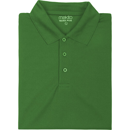 Polo-Shirt Tecnic Plus , grün, 100% Polyester 180 g/ m2, XL, , Bild 1