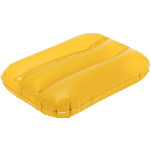 Kissen Egeo , gelb, PVC, 28,50cm x 19,00cm x 7,00cm (Länge x Höhe x Breite), Bild 1